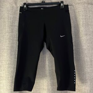 Nike black capris